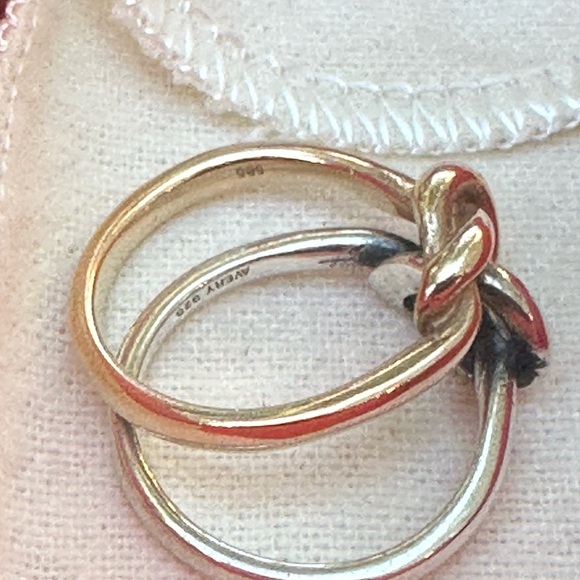 James Avery original lovers knot ring - Picture 4 of 11